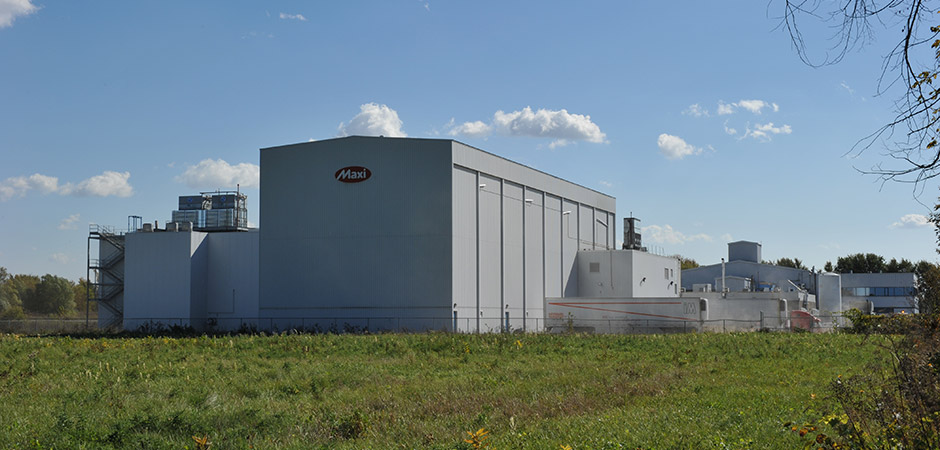 Usine alimentaire Maxi Volailles à St-Lin